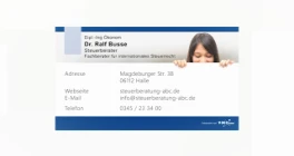 Dr. Ralf Busse Steuerberater Halle
