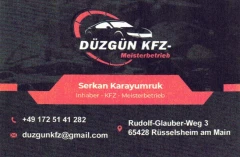 Düzgün KFZ Meisterbetrieb Rüsselsheim