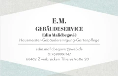E&M Geb&auml;udereinigung Zweibr&uuml;cken