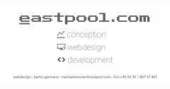 eastpool.com Webdesign Berlin Berlin
