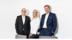 Vorstand ecoblue AG: Tobias Klostermann, Melanie Klostermann und Ralf Lex