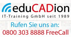 Logo eduCADion Gesellschaft für EDVAusbildung mbH