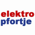 Logo elektro pfortje GmbH Logo elektro pfortje GmbH
