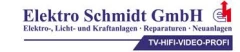 Logo Elektro Schmidt GmbH