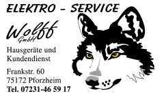 Elektro Service Wolff GmbH Hausgerätekundendienst Pforzheim