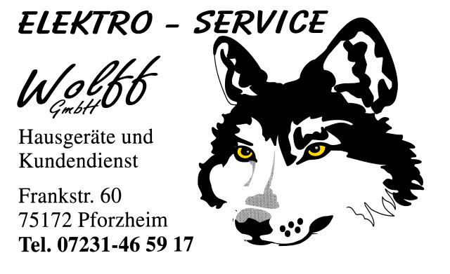 ElektroService Wolff Pforzheim Öffnungszeiten Telefon Adresse
