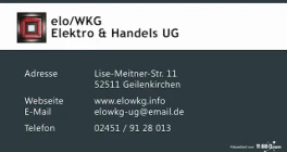 elo/WKG Elektro & Handels UG (haftungsbeschränkt) Geilenkirchen