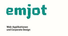 Logo emjot GmbH & Co. KG Konzept Gestaltung Technik