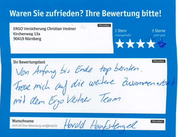 Ergo Versicherung Christian Vestner Nurnberg Offnungszeiten Telefon Adresse