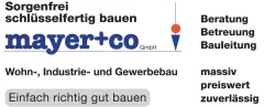 Logo Mayer Bauunternehmen GmbH & Co. KG, Erich