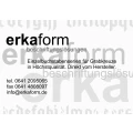 Erkaform GmbH Siebdruckerei Laserdruck Gravur Heusweiler