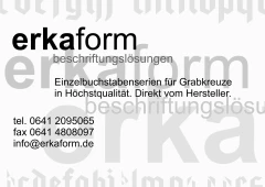 Erkaform GmbH Siebdruckerei Laserdruck Gravur Heusweiler