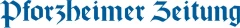 Logo Esslinger GmbH & Co., J. Druck u. Verlag d. Pforzheimer Zeitung u. PZ-Extra