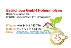 Estrichbau GmbH Hohenm&ouml;lsen
