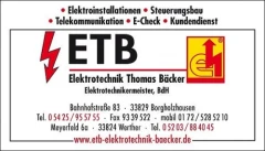 ETB Elektrotechnik Borgholzhausen