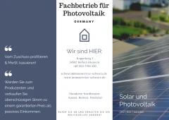 Fachbetrieb für Photovoltaik und Solar Borken, Hessen
