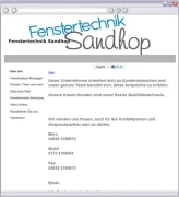 Logo Fenstertechnik Sandhop