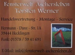 Fensterwelt Aschersleben Hecklingen