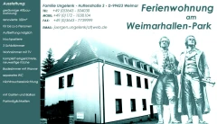 Ferienwohnung am Weimarhallen-Park Weimar