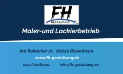 FH-Gestaltung Maler- und Lackierbetrieb Rosenheim