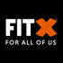 Logo FitX, Studio Düsseldorf
