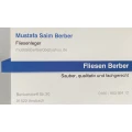 Fliesenleger Firma mit Brief und Siegel !