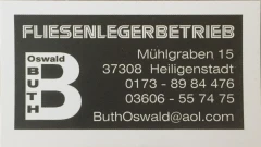 Fliesenlegerbetrieb Oswald Buth Heilbad Heiligenstadt