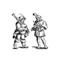 Logo Forschungsstelle f&uuml;r fr&auml;nk. Volksmusik