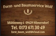 Forst- Baumservice Wolf Hilmersdorf