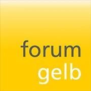 Logo forum gelb GmbH