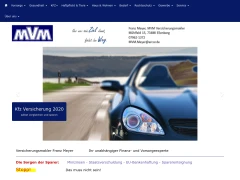 Franz Meyer MVM Versicherungsmakler Ellenberg