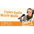 Logo Freies Radio ""W&uuml;ste-Welle""