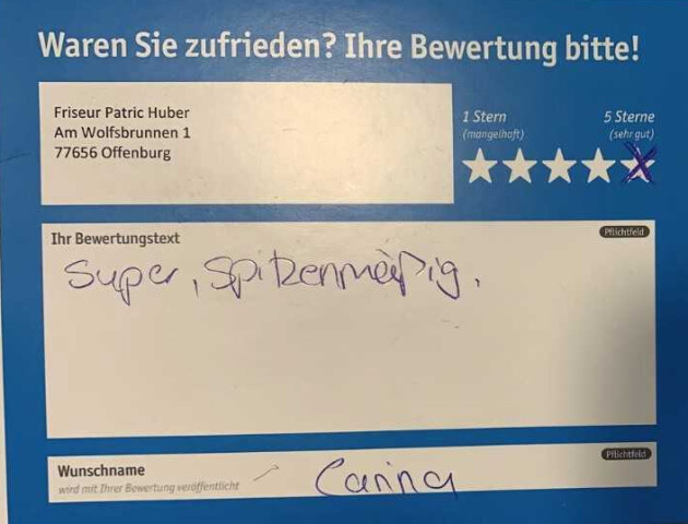 Friseur Patric Huber Offenburg Offnungszeiten Telefon Adresse