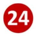 Logo Hair24 & Number-One