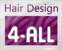 Logo Frisör Hairdesign 4-all