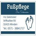 Fu&szlig;pflege Iris Siekmeier Minden
