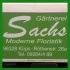 Logo G&auml;rtnerei Sachs - Moderne Floristik