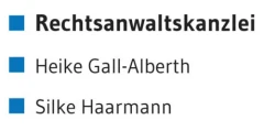 Gall-Alberth Heike, Haarmann Silke, Rechtsanwaltskanzlei Augsburg