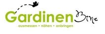 Logo Gardinen Bine, Dick Sabine Gardinennäherei
