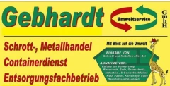 Logo Gebhardt Umweltservice GmbH