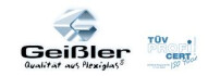 Logo Geißler GmbH und Co. KG Plexiglasverarbeitung