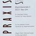 Logo Gemeinschaftspraxis Dres.Alexander Schick und Pia Saddeler-Schick