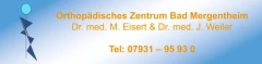 Logo Gemeinschaftspraxis Orthop&auml;disch-medizinisches Zentrum Bad Mergentheim GbR Dr. M. Eisert, Dr. J. Weiler und F. Cording