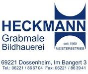 Gerd Heckmann Grabmale Bildhauerei Dossenheim
