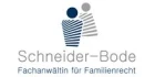 Logo Gerhild Schneider-Bode Rechtsanwältin