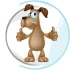 Logo Gesund auf vier Pfoten Physiotherapie für Hunde Sandra Höfer