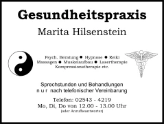 Gesundheitspraxis Marita Hilsenstein Nottuln