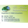 Glas Atelier Roland G&ouml;tz Schwanheim, Pfalz