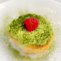 Matcha K&auml;sekuchen