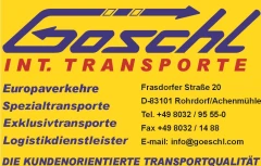 Göschl Int. Transporte + Logistik GmbH Rohrdorf